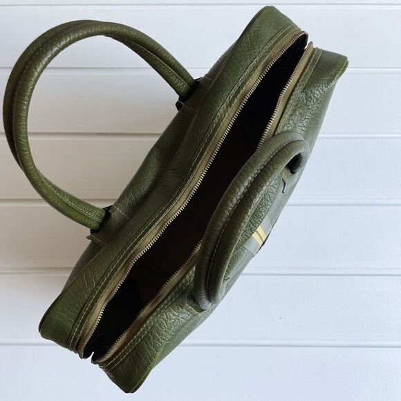 Flite-Line Vintage Retro Green Flight Attendant Bag - Picture 7 of 16